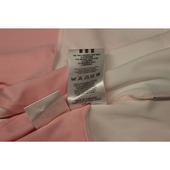 ADIDAS Climalite Golf‎ Shirt Women’s Size Medium Colorblock Performance Sample - Picture 10 of 11